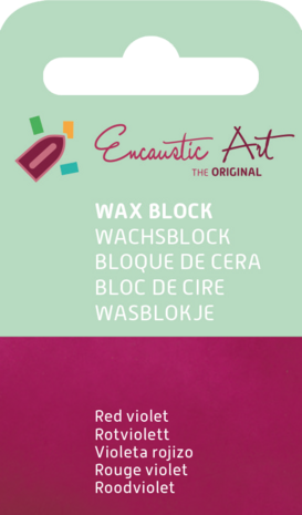 Encaustic Art Wachs - (12) Rotviolett