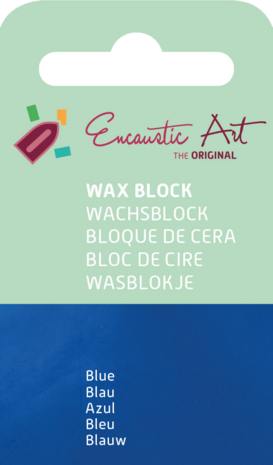 Encaustic Art Wachs - (09) Blau