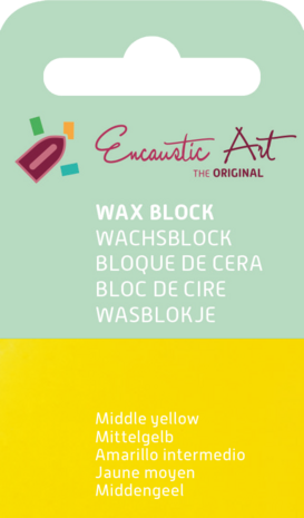 Encaustic Art Wachs - (44) Mittelgelb