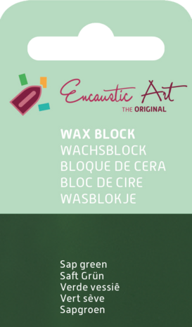 Encaustic Art Wachs - (45) Saft Gr&uuml;n 