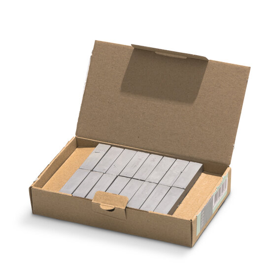 Encaustic Art Wachs - (17) Grau - Schachtel 16 Stk.