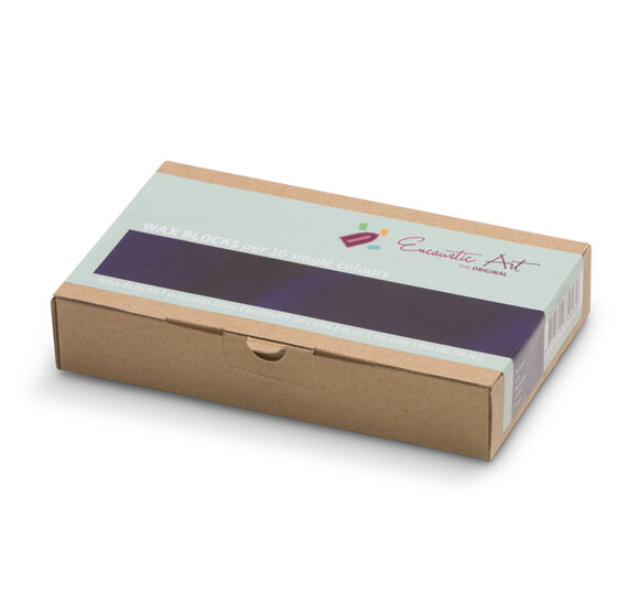 Encaustic Art Wachs - (48) Lila - Schachtel 16 Stk.