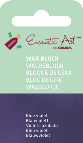 Encaustic Art Wachs - (11) Blauviolett