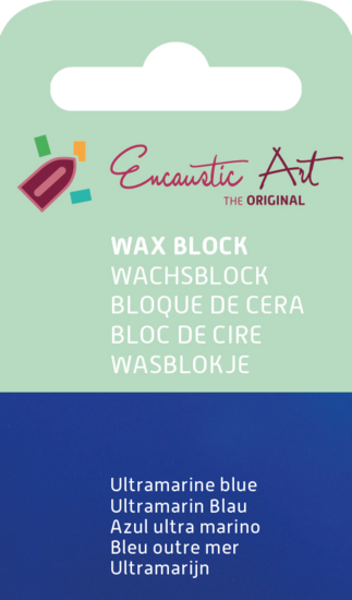 Encaustic Art Wachs - (10) Ultramarin Blau
