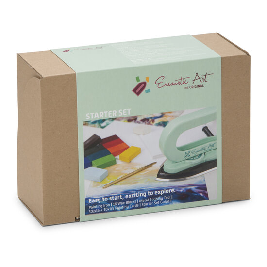 Starter Set + Online-Kurs Encaustic Art Bassics (EN)