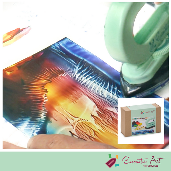 Starter Set + Online-Kurs Encaustic Art Bassics (EN)
