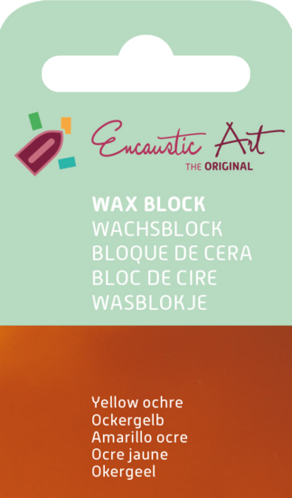 Encaustic Art Wachs- (20) Ockergelb