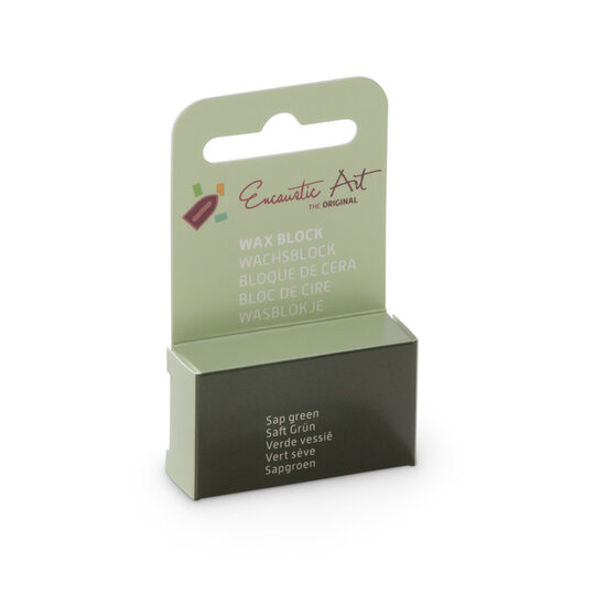Encaustic Art Wachs - (45) Saft Gr&uuml;n 