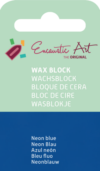 Encaustic Art Wachs - (41) Neon Blau