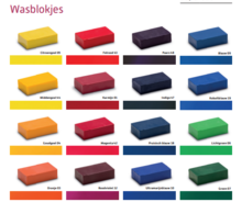 Kleurenkaart Encaustic Art