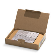 Encaustic Art Wachs - (26) Silber -  Schachtel 16 Stk.