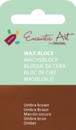 Encaustic Art Wachs - (22) Umbra Braun