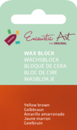 Encaustic Art Wachs - (14) Gelbbraun