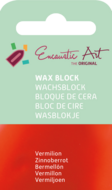 Encaustic Art Wachs - (02) Zinnoberrot