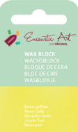 Encaustic Art Wachs - (39) Neon Gelb 