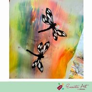 Encaustic Art Wachs - Neon Sortiment + kostenloser Stempel