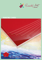 Encaustic Art Malkarten A3 - Rot