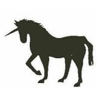 Encaustic Art stempel - Kleines Einhorn