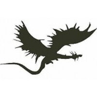 Encaustic Art stempel - Drache (rechts)